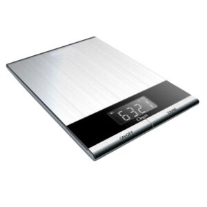 Ozeri Ultra Thin Professional Digital Kitchen Food Scale in Elegant Stainless Steel