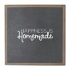 Petal Lane Chalk Happiness Is Homemade, Rustic Brown Frame, Magnetic Memo Board