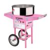 Great Northern Vortex Commercial Pink Cotton Candy Machine and Cart