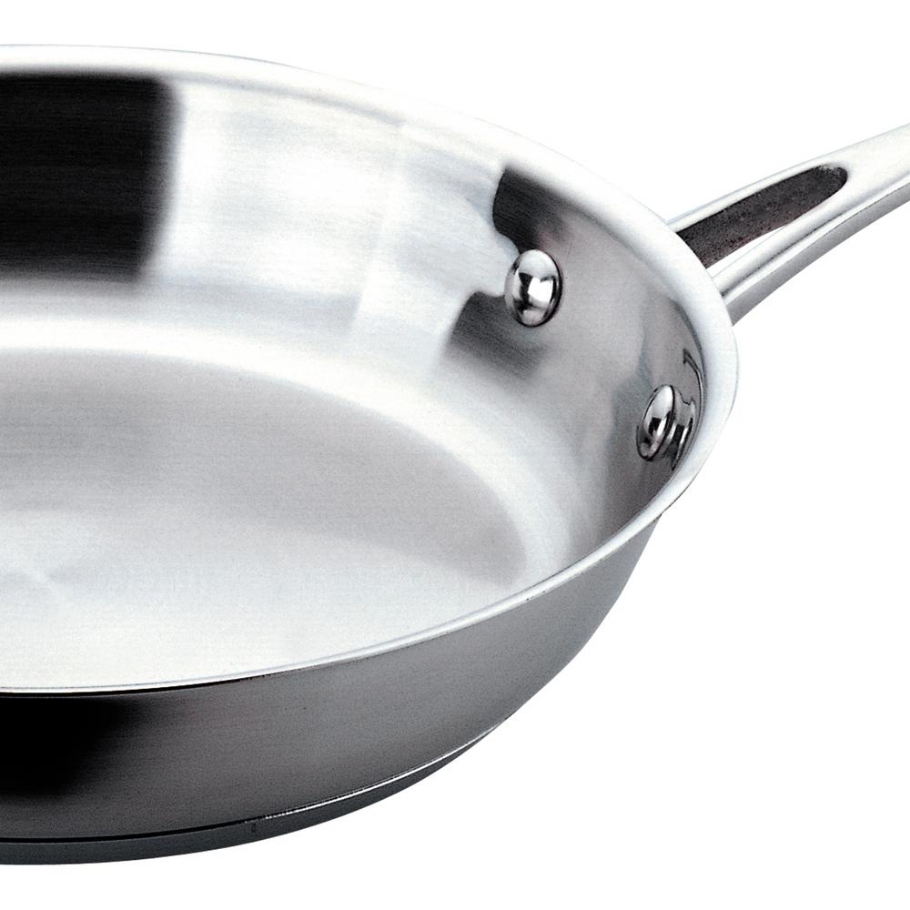 BergHOFF Copper Clad 2-Piece Stainless Steel Frying Pan Set in Polished Stainless Steel