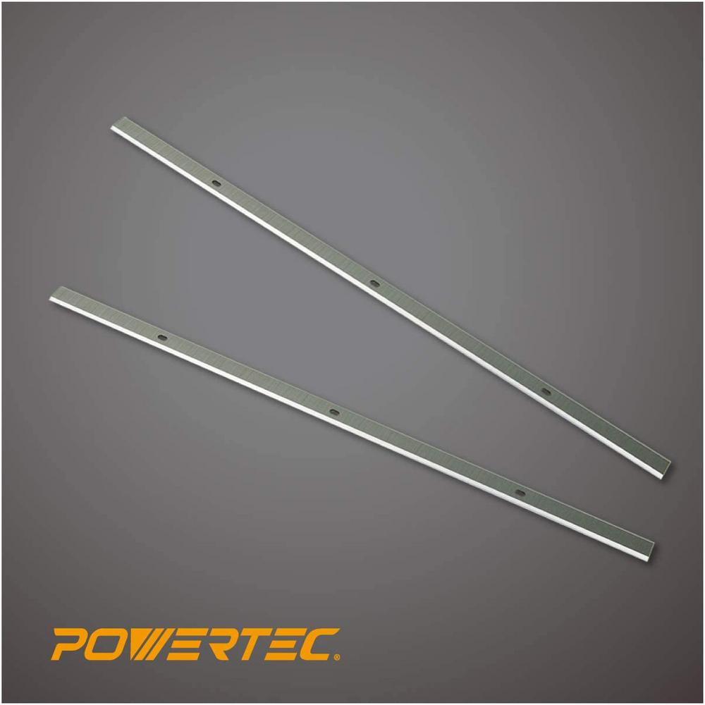 POWERTEC 12-1/2 in. High-Speed Steel Planer Knives for PL1250 (Set of 2)