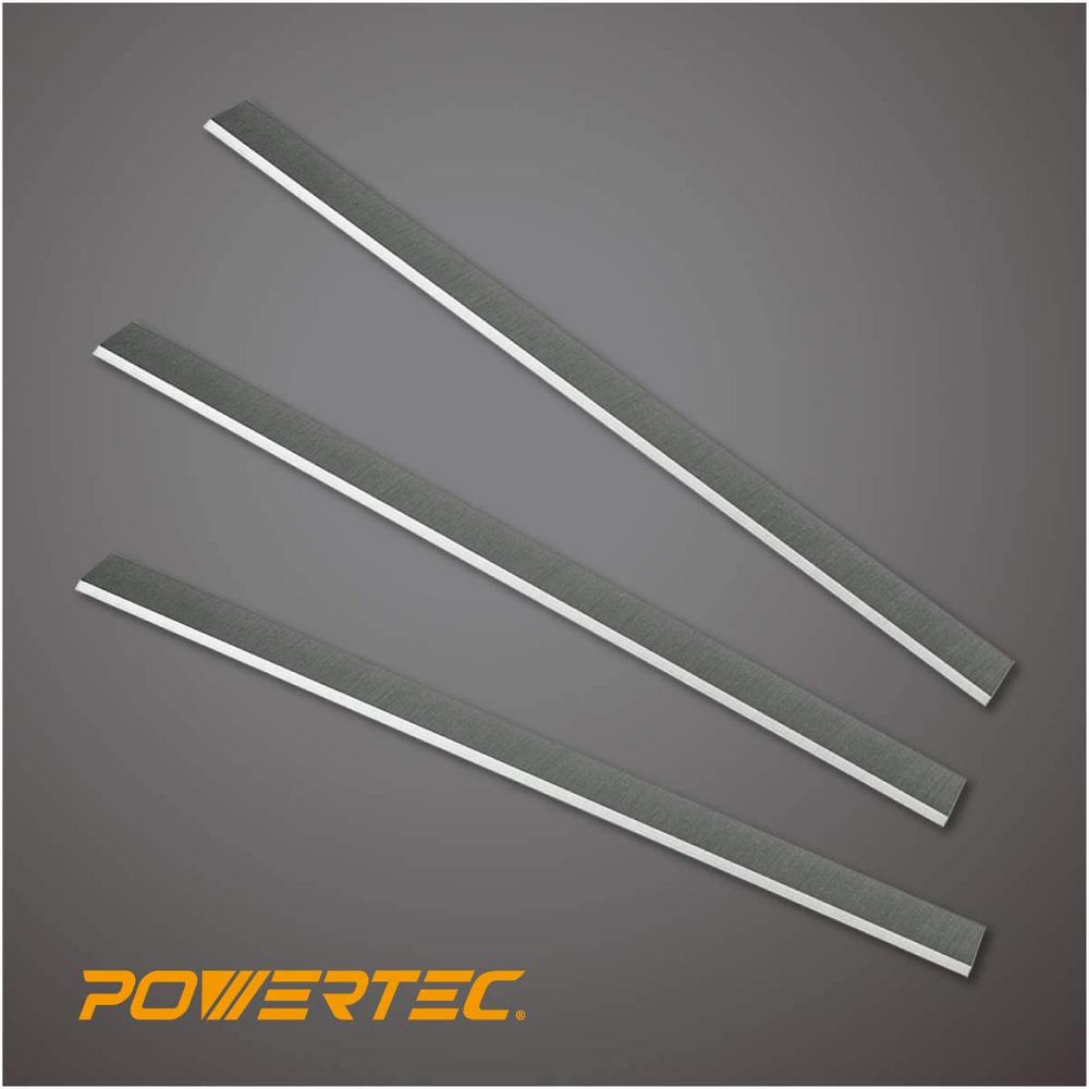 POWERTEC 15 in. High-Speed Steel Planer Knives for Delta DC-380 (Set of 3)