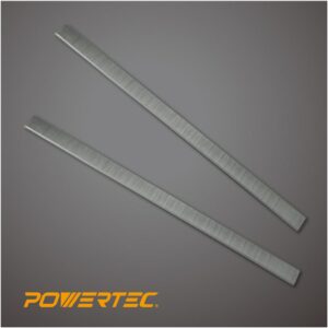 POWERTEC 12 in. High-Speed Steel Planer Knives for Delta TP300 (Set of 2)