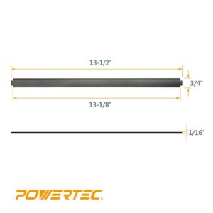 POWERTEC 13 in. High-Speed Steel Planer Knives for Ryobi Planer AP1301 (2-Sets) 4-Knives