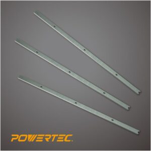 POWERTEC 13-3/8 in. High-Speed Steel Planer Knives for Ridgid R4330 (Set of 3)