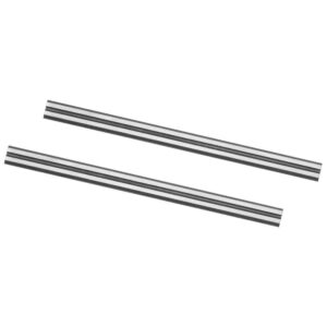 POWERTEC 3-1/4 in. 82 mm. HSS Handheld Planer Knives for Skil, WEN, and VonHaus, Replacement Planer Blades (2-Pack)