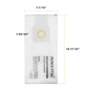POWERTEC HEPA Cloth Vacuum Bag Replacement for Kenmore O-Style Vacuum (3-Pack)