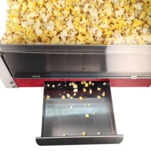 Paragon Theater Pop 6 oz. Red Stainless Steel Countertop Popcorn Machine