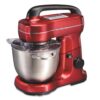 Hamilton Beach 4 Qt. 7-Speed Red Stand Mixer with Tilt Head
