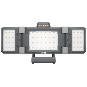 RIDGID 18-Volt Hybrid Folding Panel Light (Tool Only)