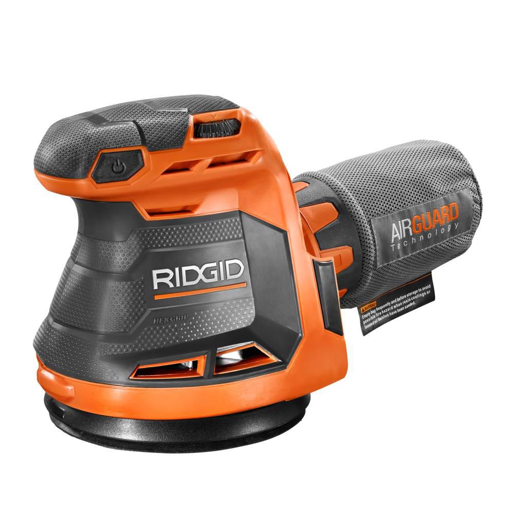 RIDGID 18-Volt Cordless 10-Piece Combo Kit with (1) 4.0 Ah Battery and (1) 2.0 Ah Battery, Charger, and Bag