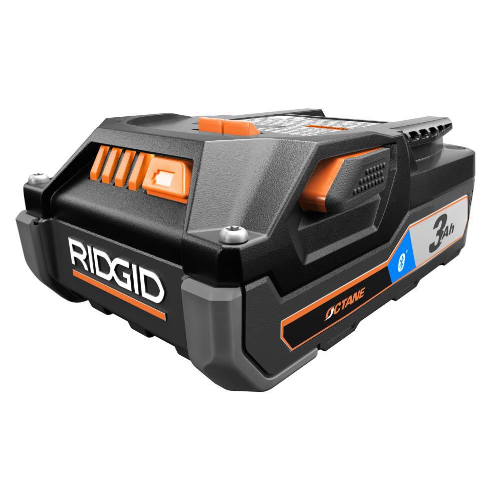 RIDGID 18-Volt OCTANE Cordless Brushless 3-Speed 1/4 Sheet Sander Kit with (1) OCTANE Bluetooth 3.0 Ah Battery and Charger