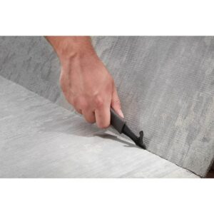 RIDGID Backerboard Scoring Knife with Gel-Foam Knee Pads