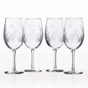 Rolf Glass Heron 18 oz. All-Purpose Wine Glass (Set of 4)