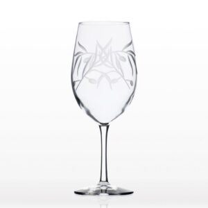 Rolf Glass Olive Branch 18 oz. Clear All Purpose Wine Glass (Set of 4)