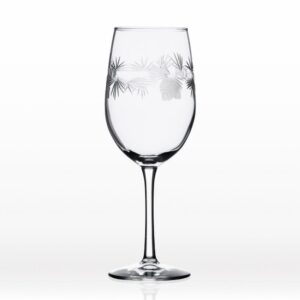 Rolf Glass Icy Pine 12 oz. Clear White Wine (Set of 4)
