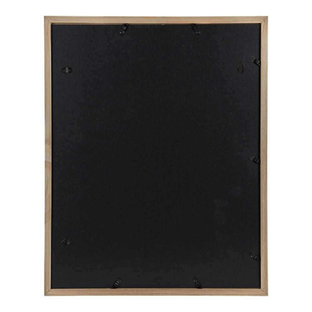 DesignOvation Gallery 14 in. x 18 in. Matted to 11 in. x 14 in. Rustic Brown Picture Frame (Set of 2)