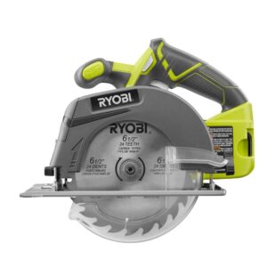 RYOBI ONE+ 18V Cordless Reciprocating Saw and 6-1/2 in. Circular Saw Combo Kit (Tools Only)