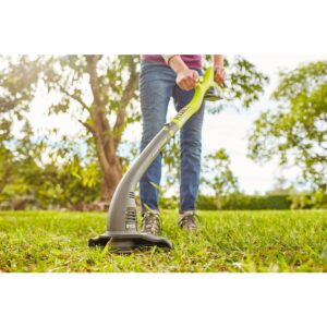 RYOBI ONE+ 18-Volt Lithium-Ion Electric Cordless String Trimmer and Edger - 1.3 Ah Battery and Charger Included