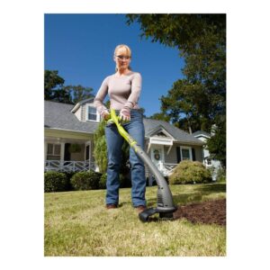 RYOBI ONE+ 18-Volt Lithium-Ion Electric Cordless String Trimmer and Edger - 1.3 Ah Battery and Charger Included