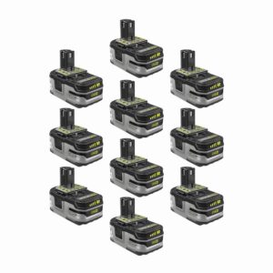 RYOBI 18-Volt ONE+ Lithium-Ion 3.0 Ah LITHIUM+ HP High Capacity Battery (10-Pack)