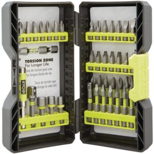RYOBI Impact Rated Driving Kit (40-Piece) and Multi-Material Drill and Drive Kit (300-Piece)