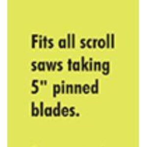 RYOBI 20 Teeth per in. Regular Tooth Scroll Saw Blades (4-Piece)