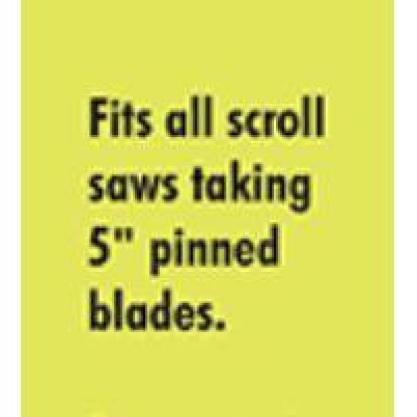 RYOBI 20 Teeth per in. Regular Tooth Scroll Saw Blades (4-Piece)