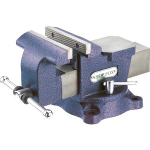 Shop Fox 6 in. Bench Vise with Swivel Base