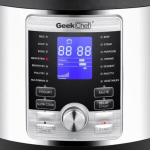 Boyel Living 6 Qt. Stainless Steel 17-in-1 Multi-Use Electric Pressure Cooker with Stainless Steel Inner Pot