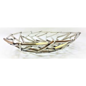 Heim Concept 15 in. Dia Positano Round Platter Serving Tray