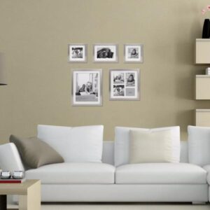 Stonebriar Collection 4 in. x 13 in. Metal Shadow Box (Set of 5)