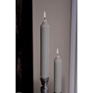 ROOT CANDLES 7 in. Timberline Collenette Sky Dinner Candle (Box of 4)