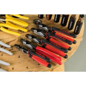 Southwire 9 in. Hi-Leverage Side Cutting Pliers with Crimp-Tape Puller