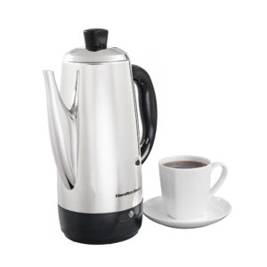 Hamilton Beach 12-Cup Stainless Steel Cordless Percolator