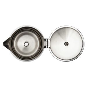 BonJour 4-Cup Stovetop Espresso Maker in Stainless Steel