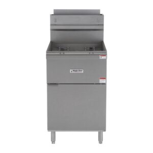 Magic Chef 52 Qt. Stainless Steel Commercial Natural Gas Fryer