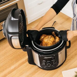 NINJA Foodi 8 Qt. Stainless Steel Pressure Cooker and Air Fryer