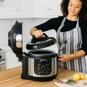 NINJA Foodi 8 Qt. Stainless Steel Pressure Cooker and Air Fryer