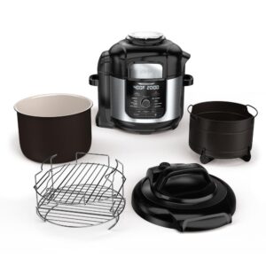 NINJA Foodi 8 Qt. Stainless Steel Pressure Cooker and Air Fryer