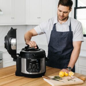 NINJA Foodi 8 Qt. Stainless Steel Pressure Cooker and Air Fryer