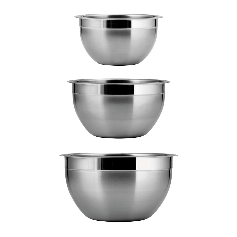 Tramontina Gourmet 3-Piece Stainless Steel Mixing Bowls