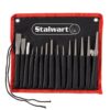 Stalwart Chisel and Punch Set (16-Piece)