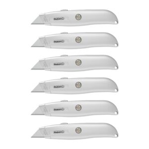 Stalwart Retractable Utility Knife Set (6-Pack)