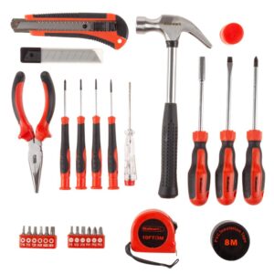 Stalwart Heat Treated Tool Set with Carrying Case (36-Piece)