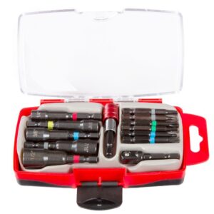 Stalwart Power Bit and SAE Nut Driver Set (13-Piece)
