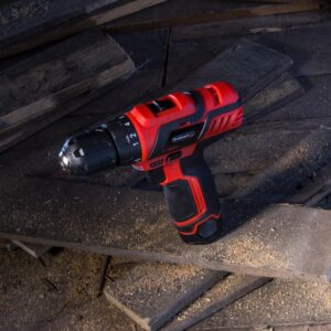 Stalwart 12-Volt Lithium Ion 3/8 in. Cordless 2 Speed Drill Set