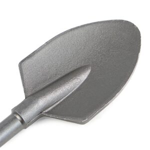 Stark 5-3/8 in. x 17-1/2 in. x 1-1/8 in. Hex Shank Clay Spade Steel Shovel Bit for Electric Demolition Jack Hammer