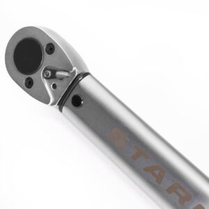 Stark 3/4 in. Drive 1-Way Micro-Adjustable Torque Clicker Wrench with Storage Case