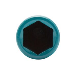 Steelman 1/2 in. Drive 21mm 150 ft./lb. Torque Stick Limiting Socket in Turquoise